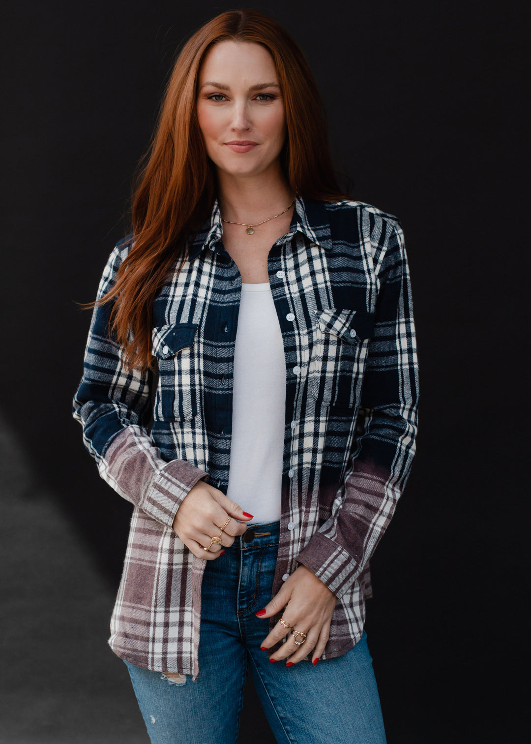 Carson various ombre flannels