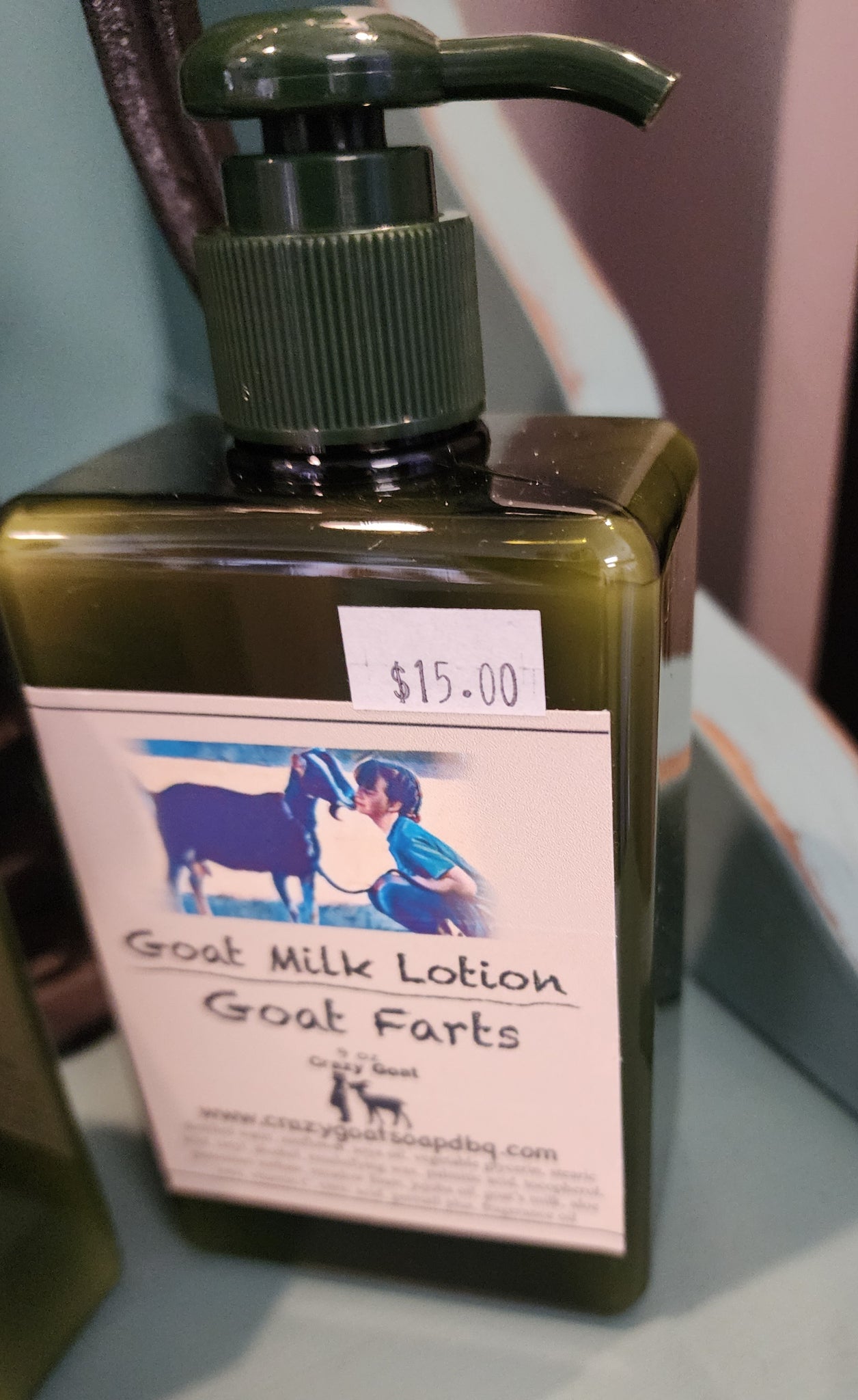 Crazy Goat milk lotions 9.0 oz