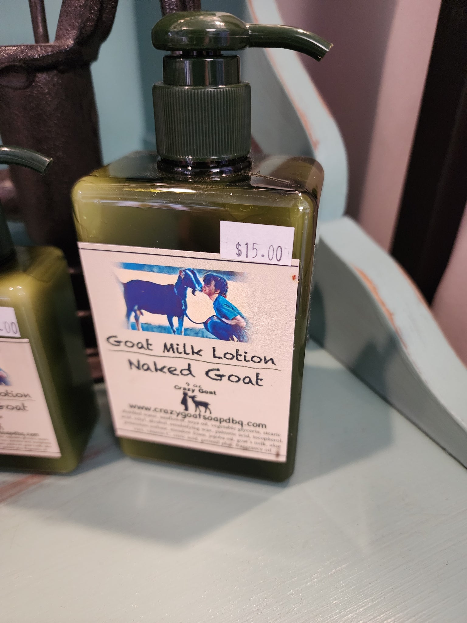 Crazy Goat milk lotions 9.0 oz