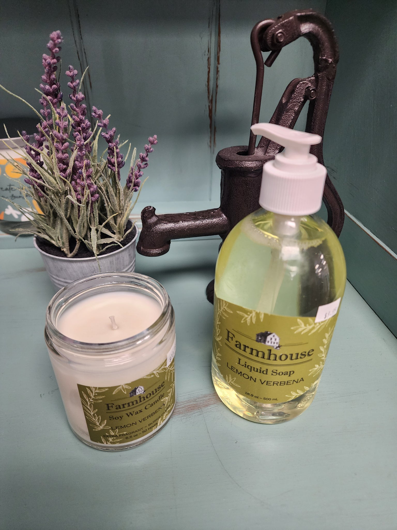 Farmhouse soy candles