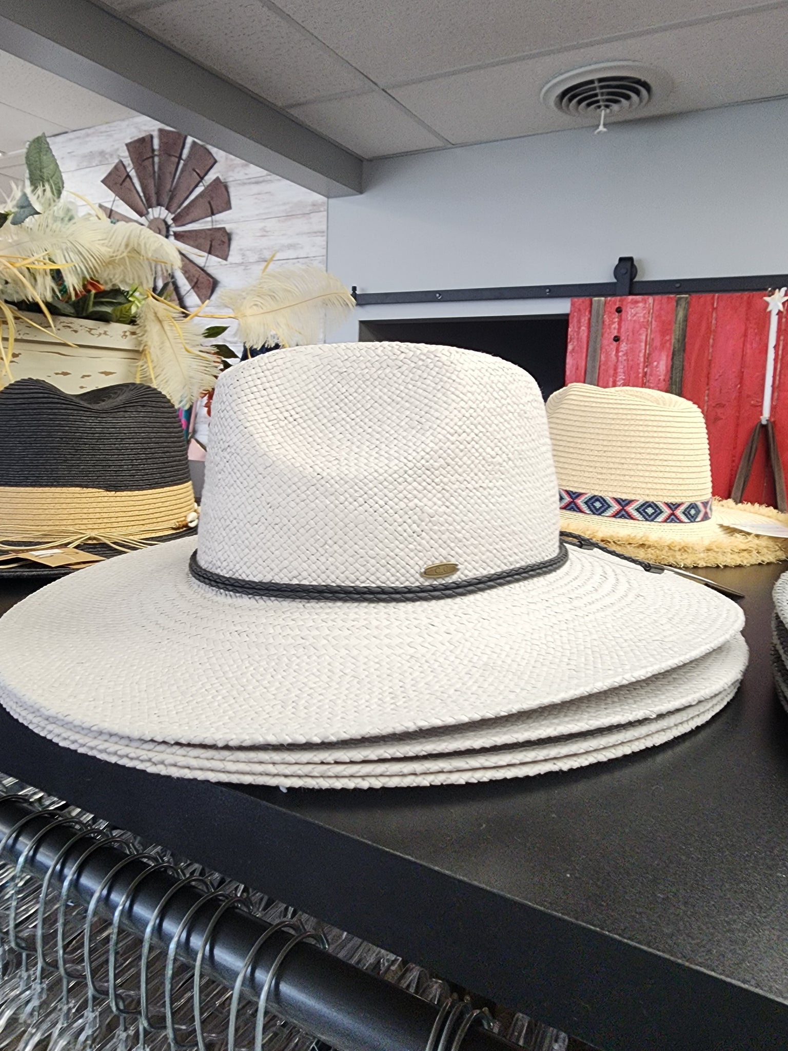 Panama  straw weave hats various