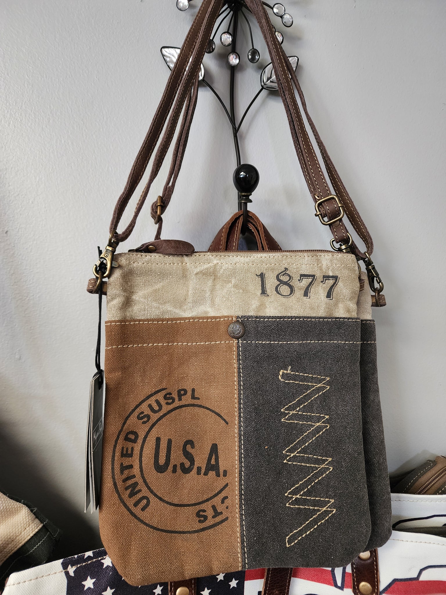 Myra bags USA design vintage canvas