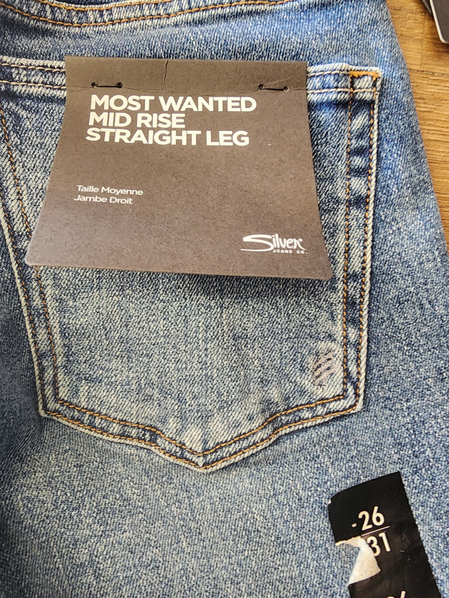 Most wanted straight leg 31 length