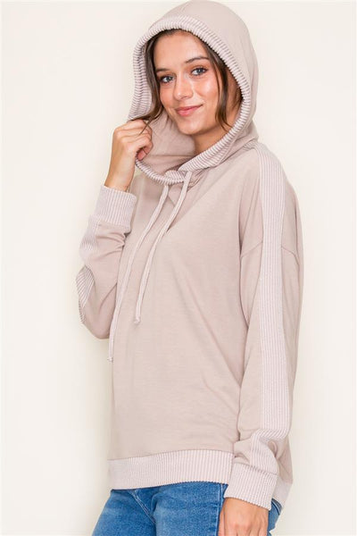 Codi taupe hoodie small to XL