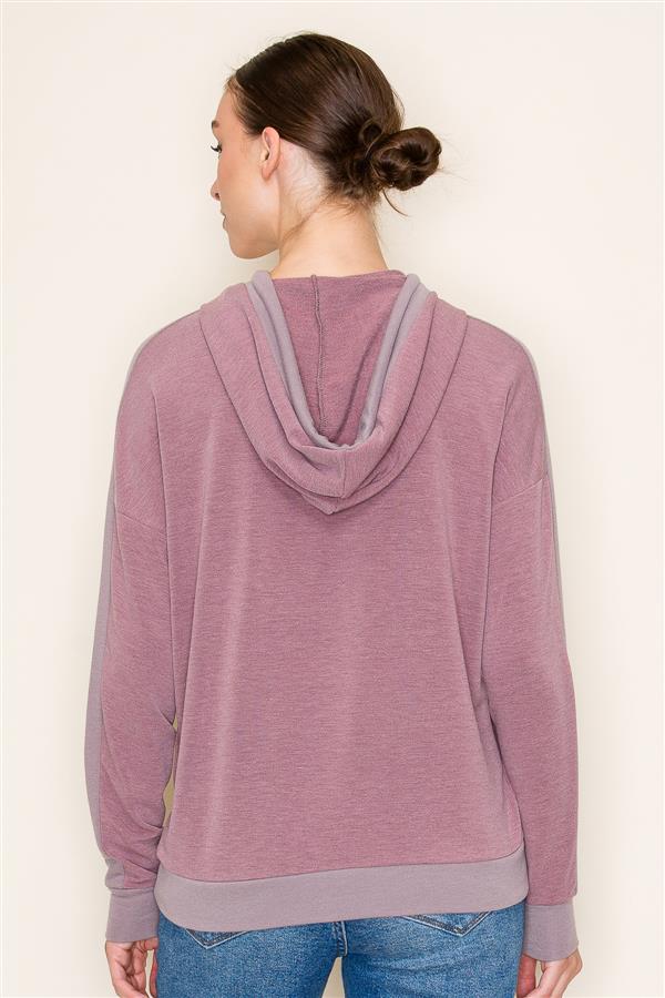 Steffy Mauve hoodie small to xl