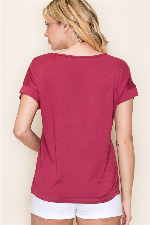 Amber marsala top small to xl