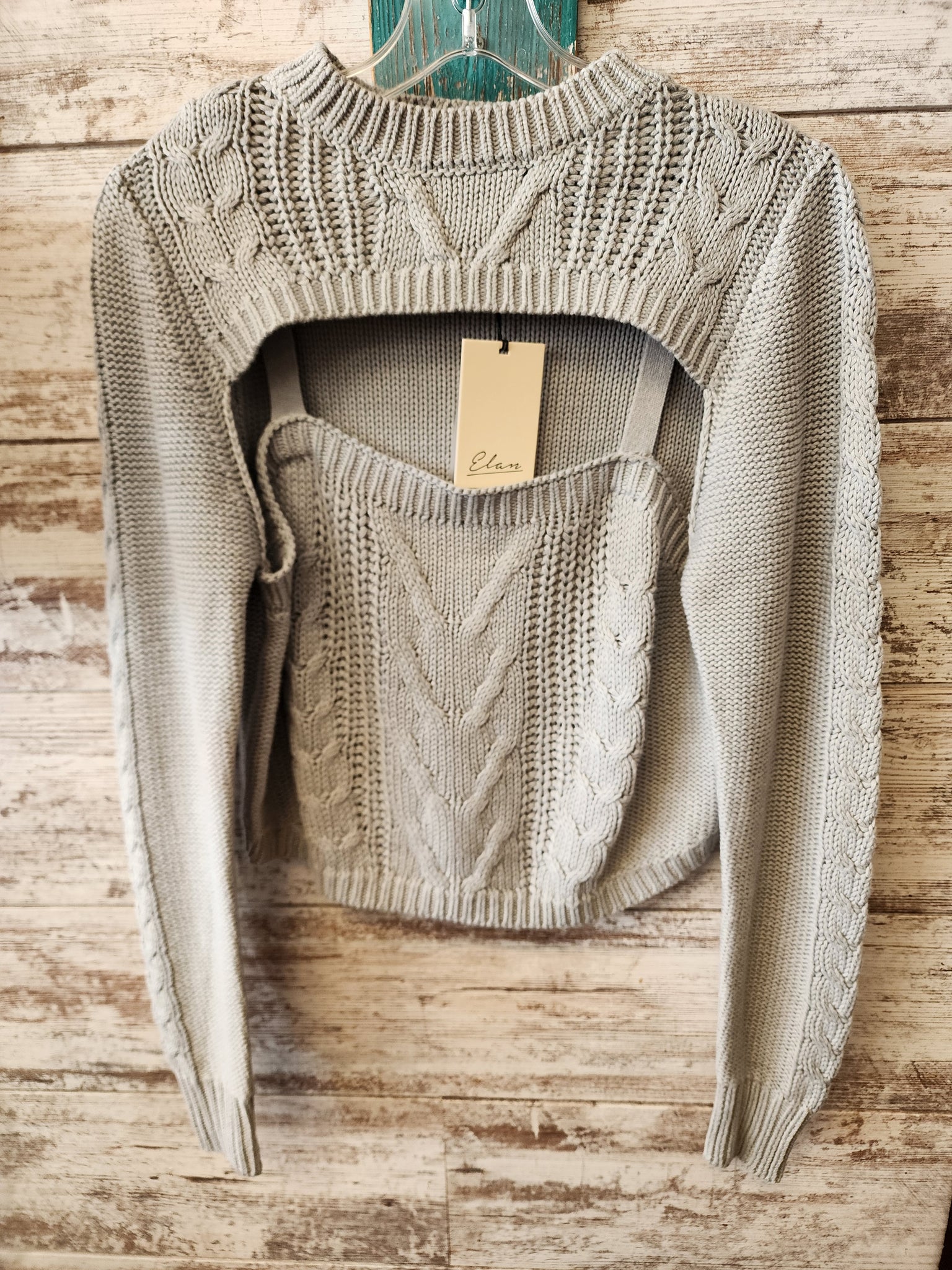 Tara various open detail sweater