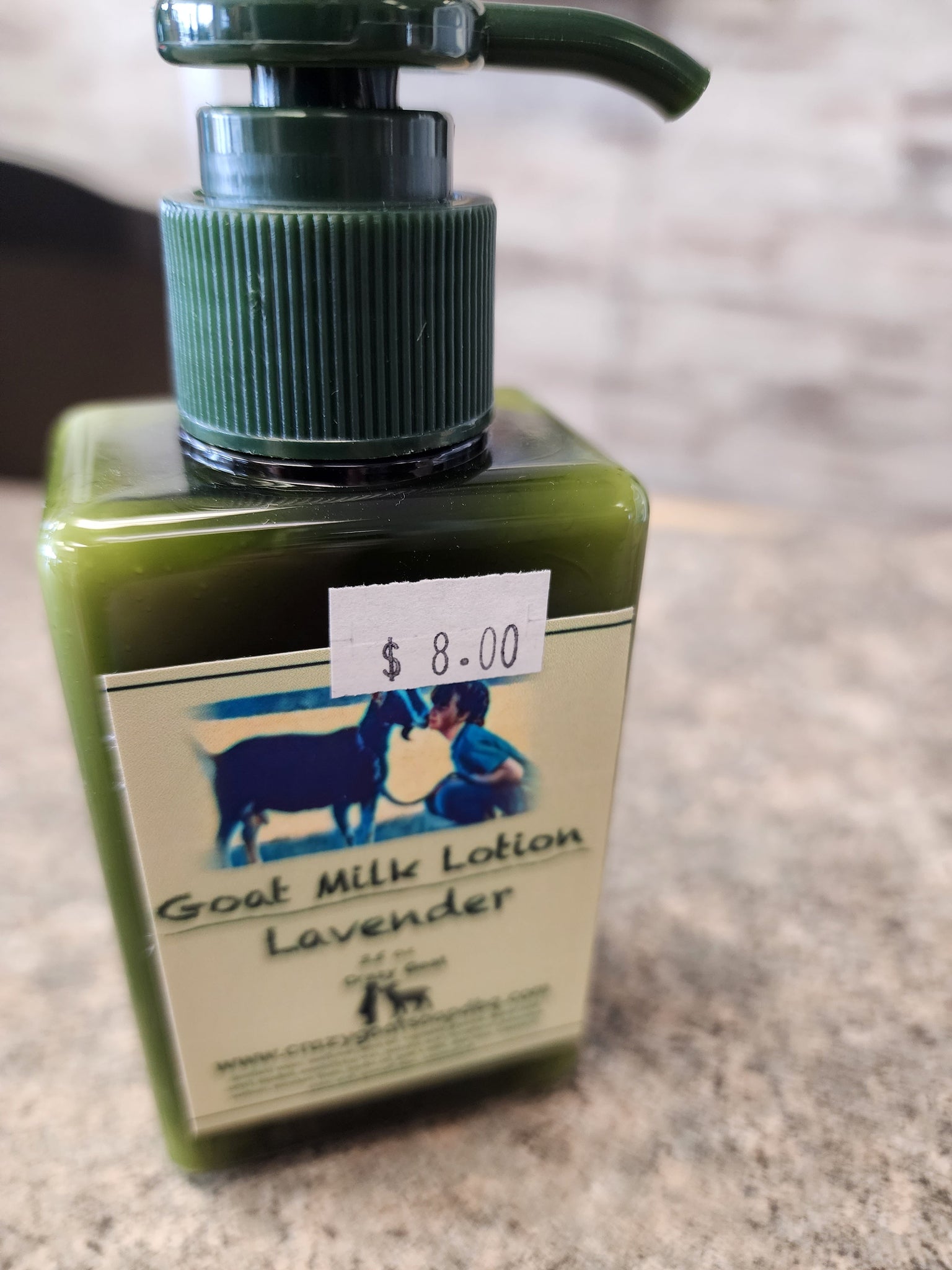 Crazy Goat milk lotions 9.0 oz