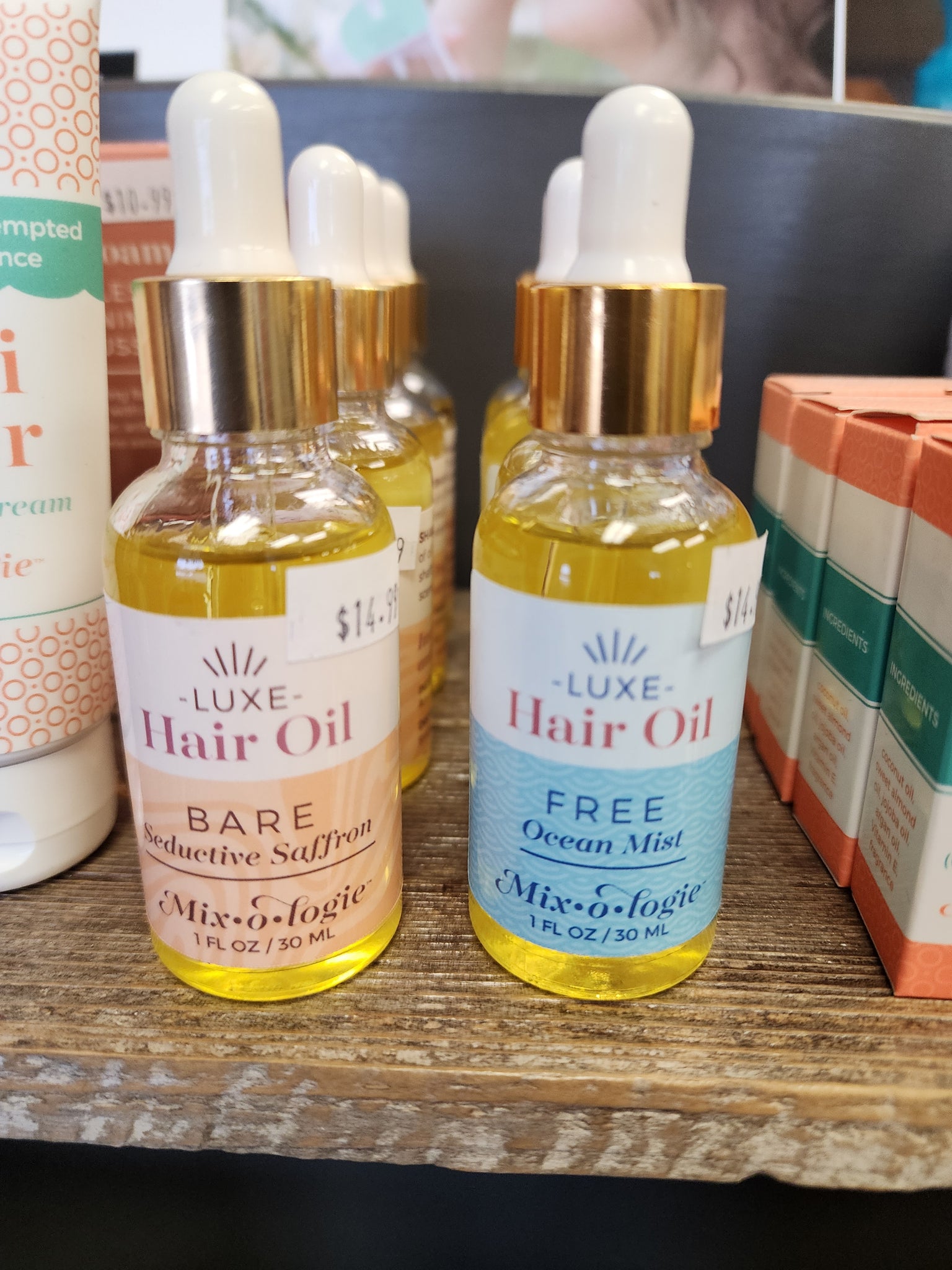 Mixologie nurishing hair oil