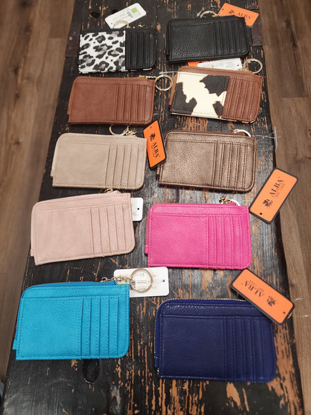 Key chain flat wallets