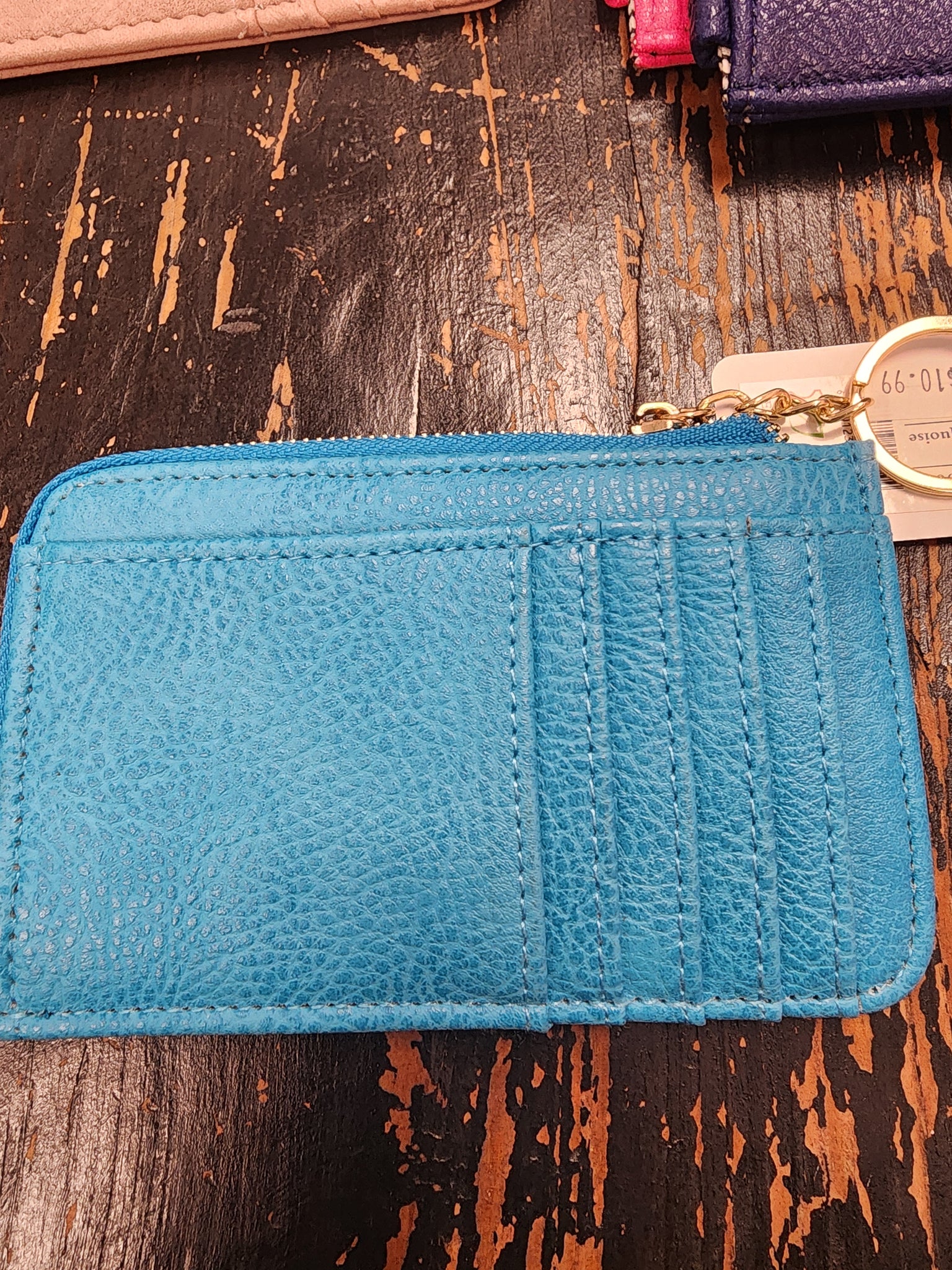 Key chain flat wallets