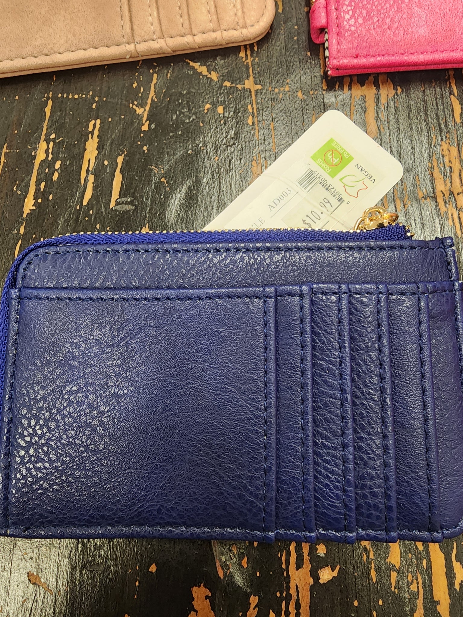 Key chain flat wallets