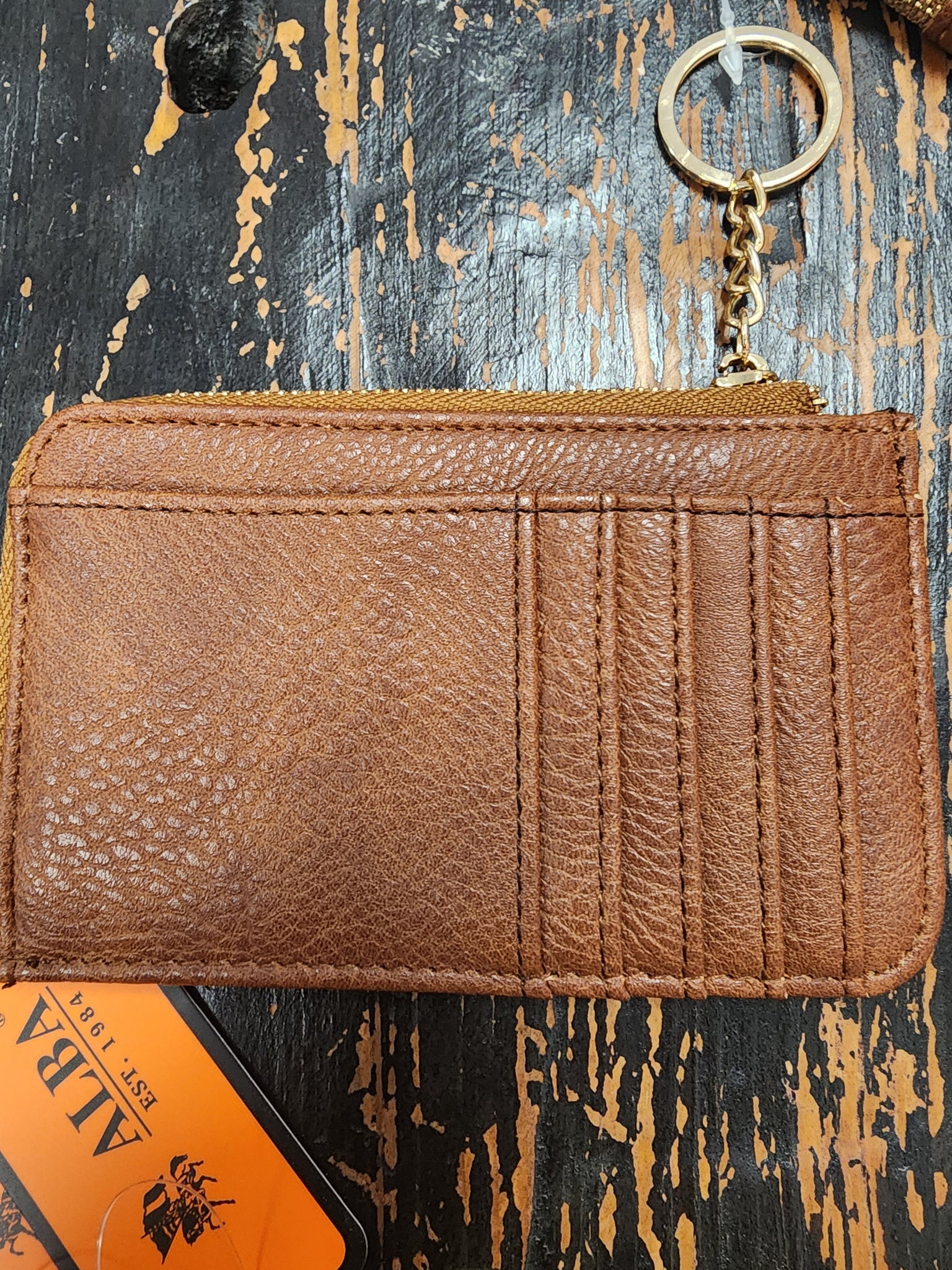 Key chain flat wallets