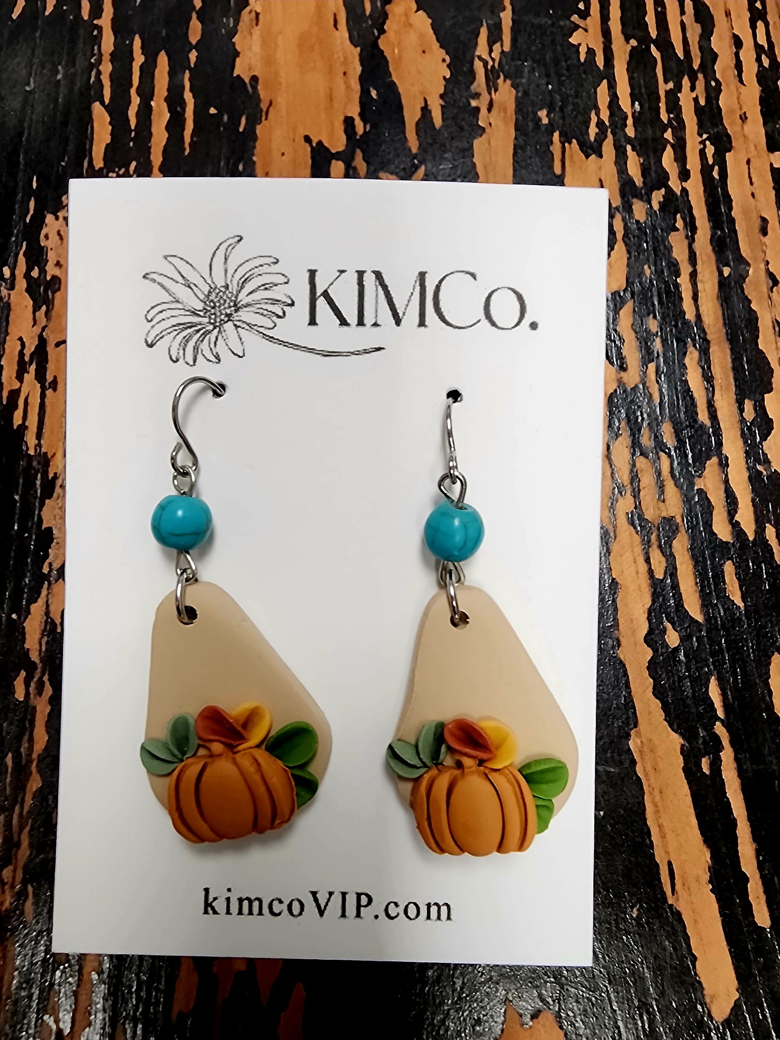 Polymer clay earrings