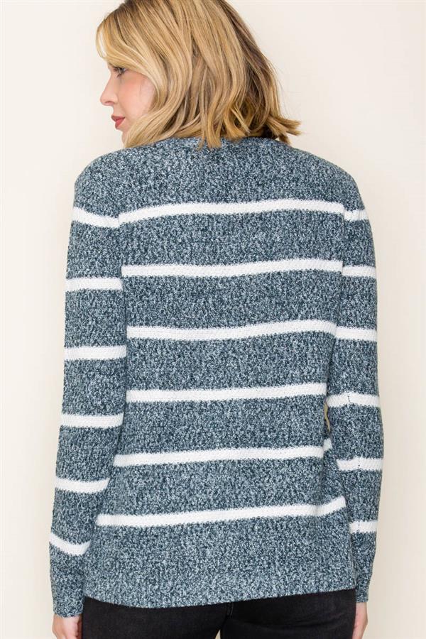Liza  various waffle striped sweaters small to xl