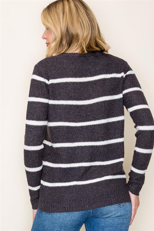 Liza  various waffle striped sweaters small to xl