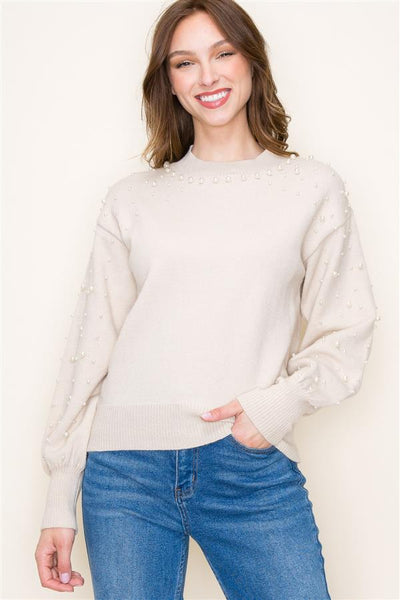 Pearl natural sweater