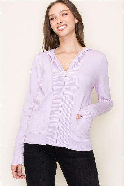 Kelly various zip front cardigans
