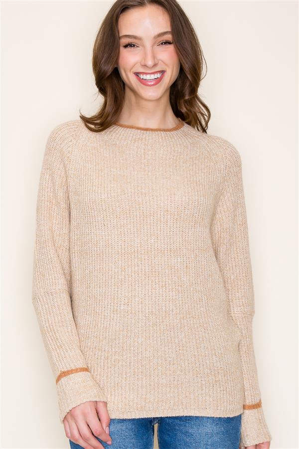 Amy blonde sweater small to XL