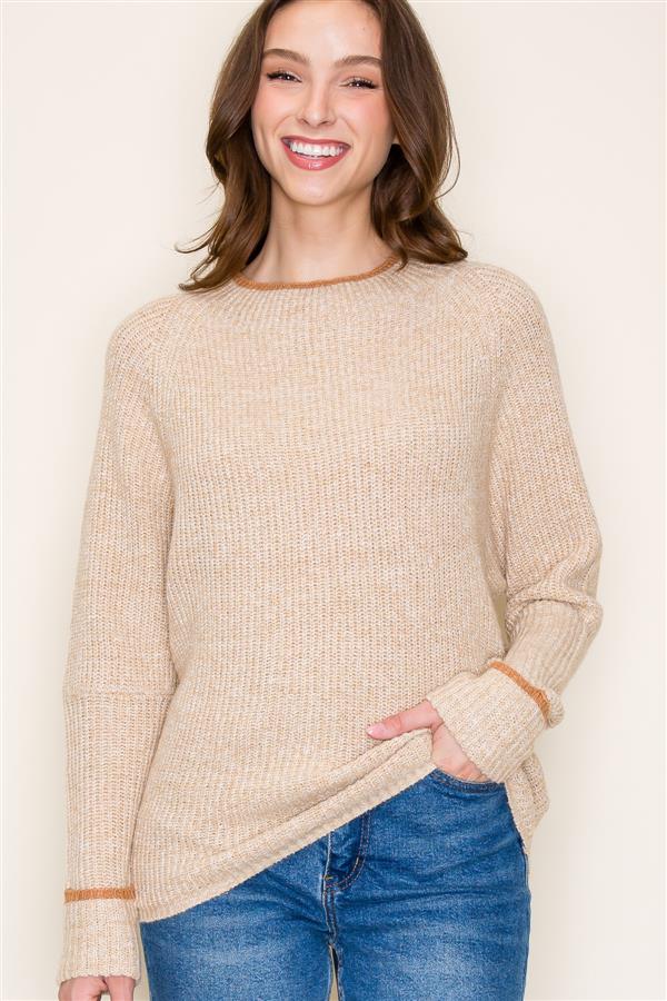 Amy blonde sweater small to XL