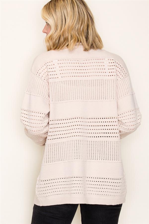 Marla pointelle cardigan various colors  small to xl