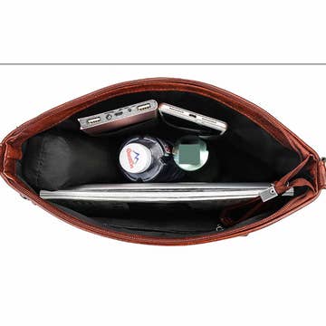 Studded shoulder bag