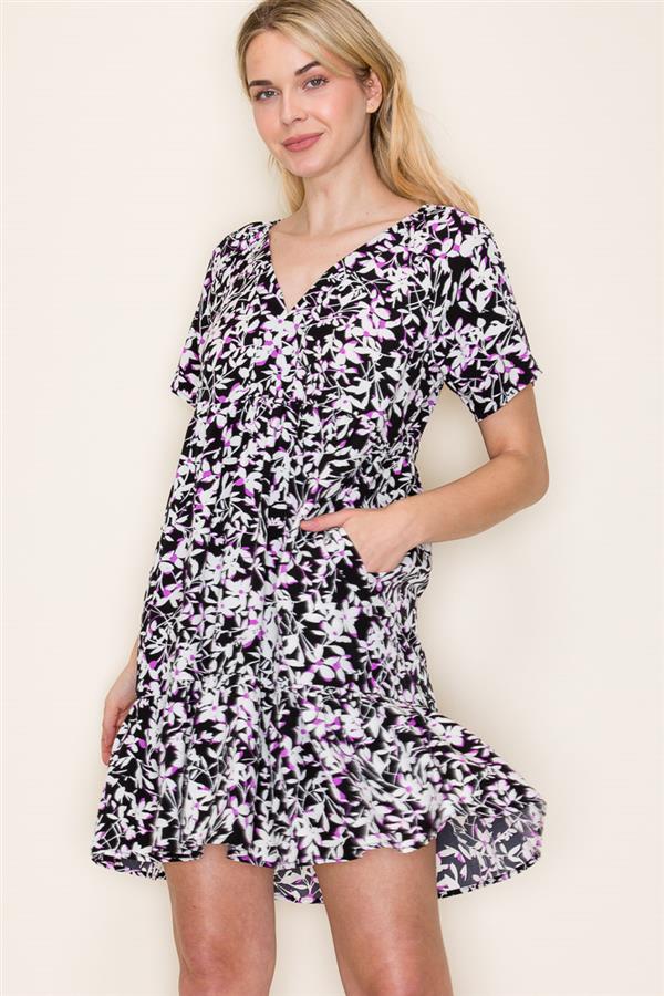 Adele floral dress small to xl
