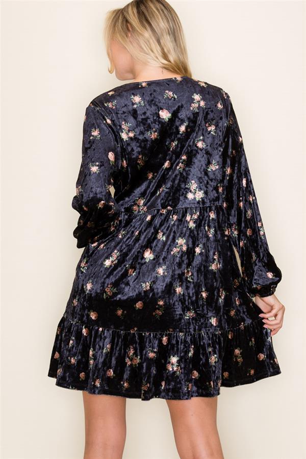 Patrice velvet dress small to xl