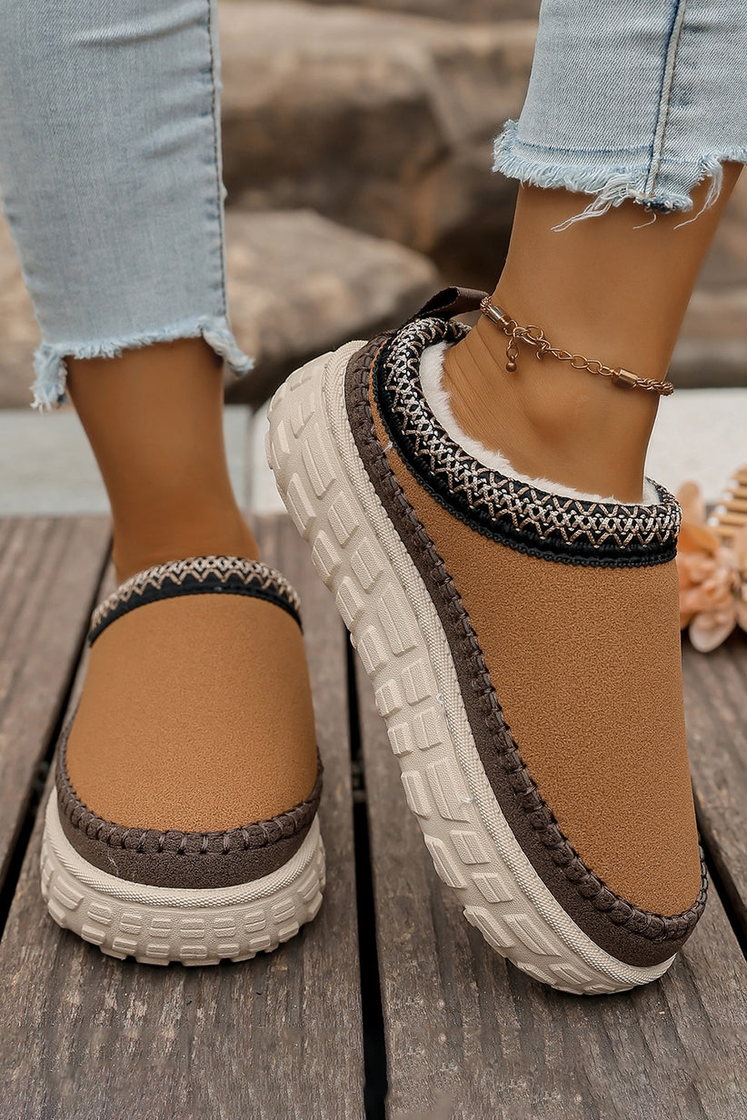 Anna various colors sherpa lined bootie