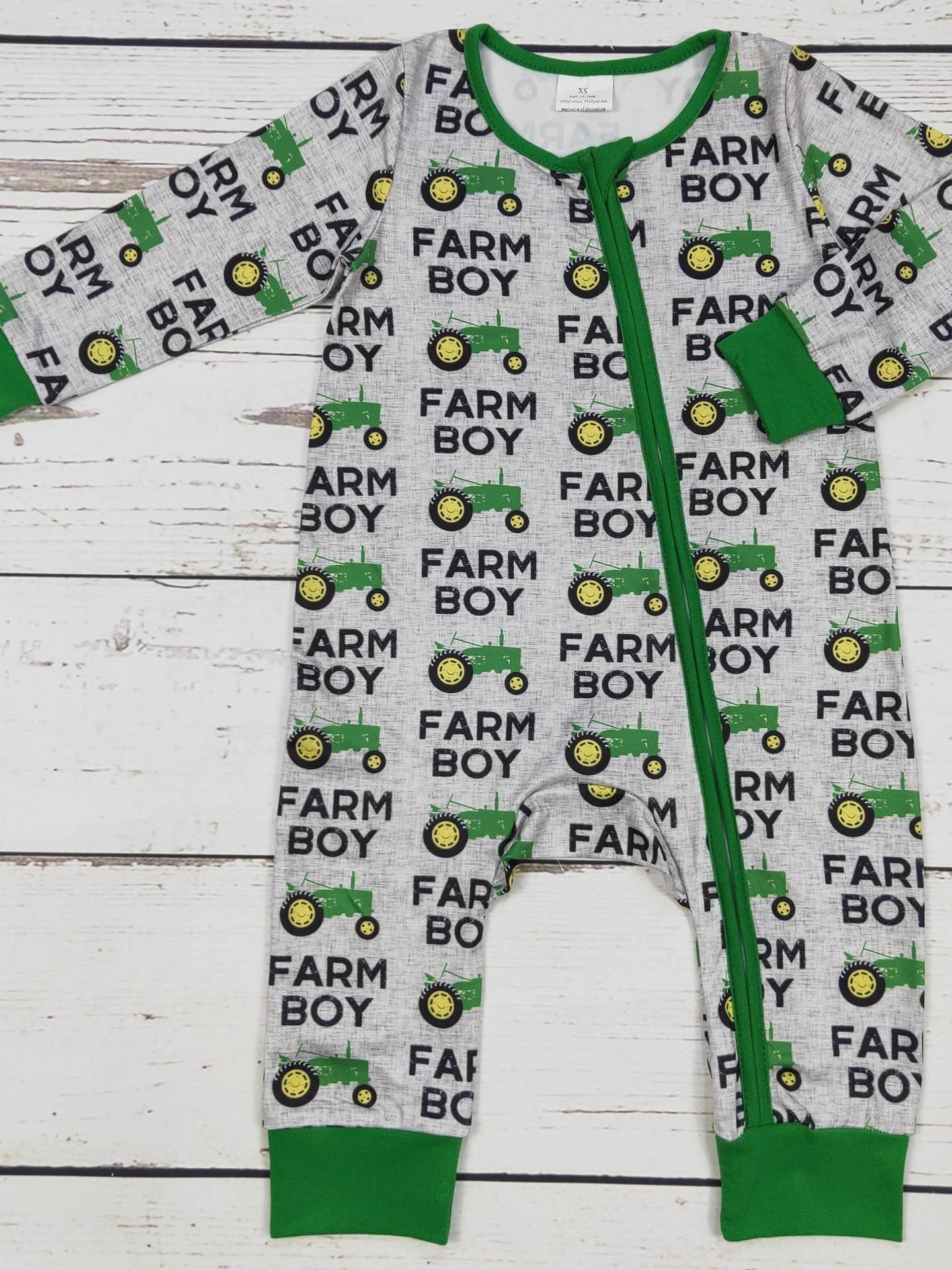 Farm Boy romper