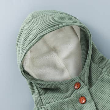 Berkly green fleece lined