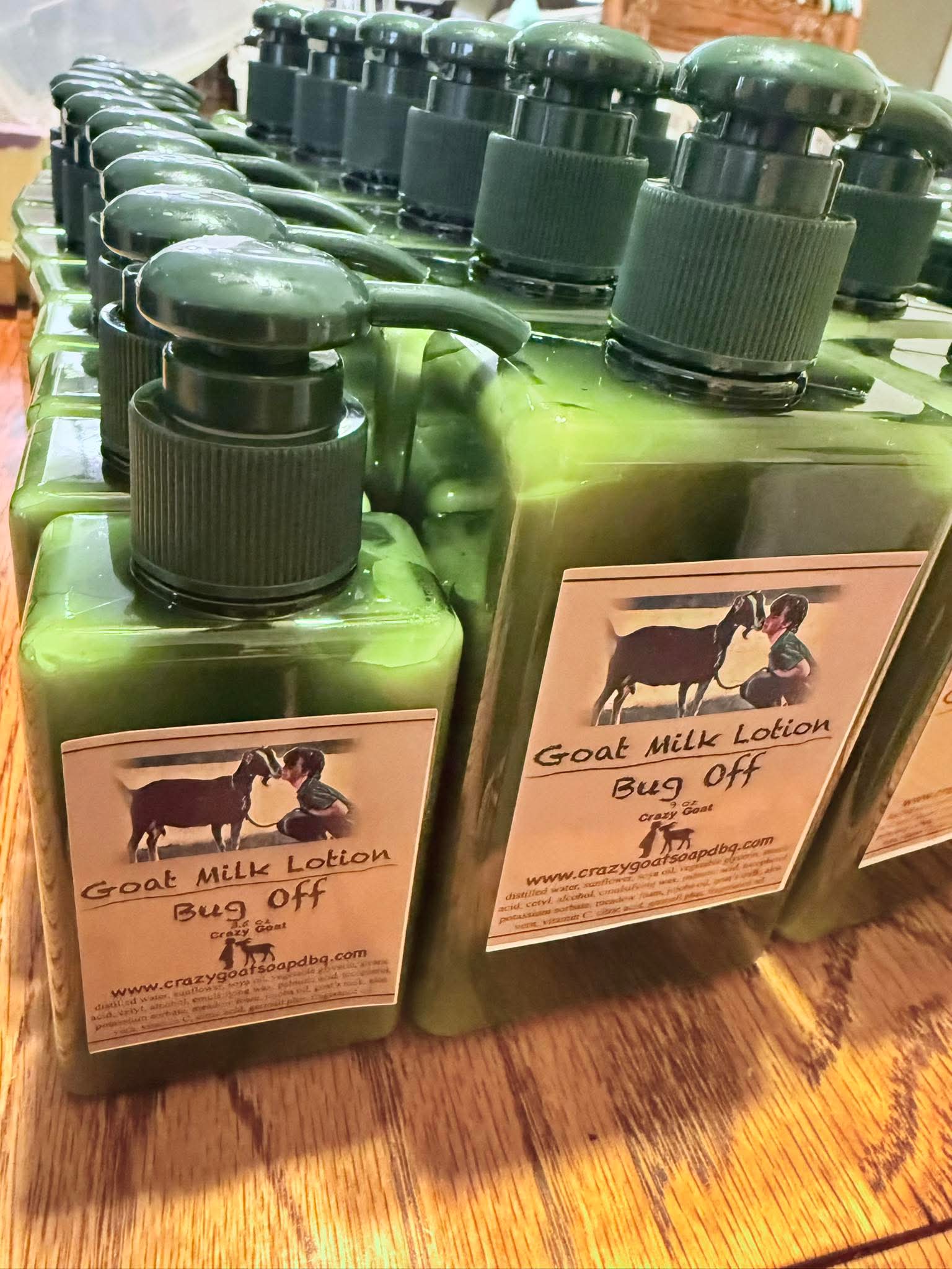 Goat lotion "Bug Off" insect repellent