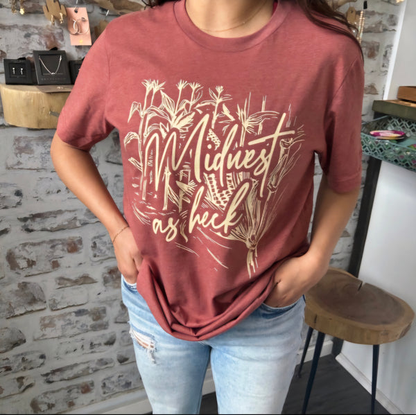 Midwest as heck tee smalls left