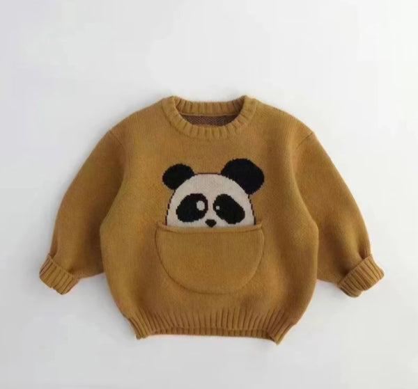 Pocket bear sweater toddler sizes