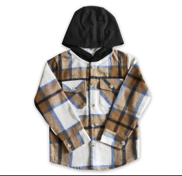 Billy hooded flannel toddler sizes