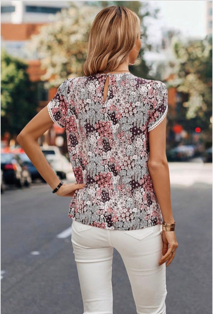 Lena floral top small to XL