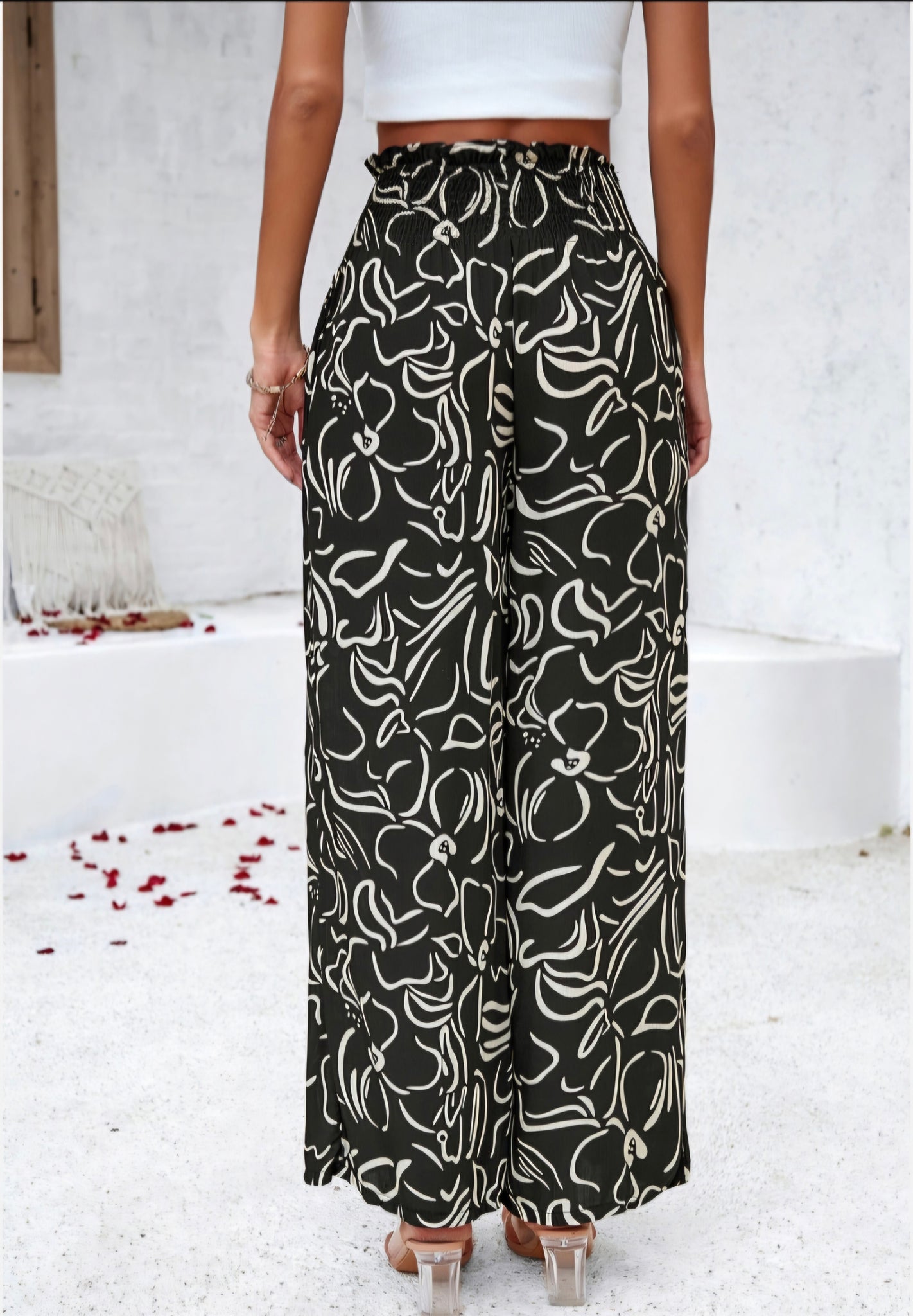 Marlene smock waist pants small to xl