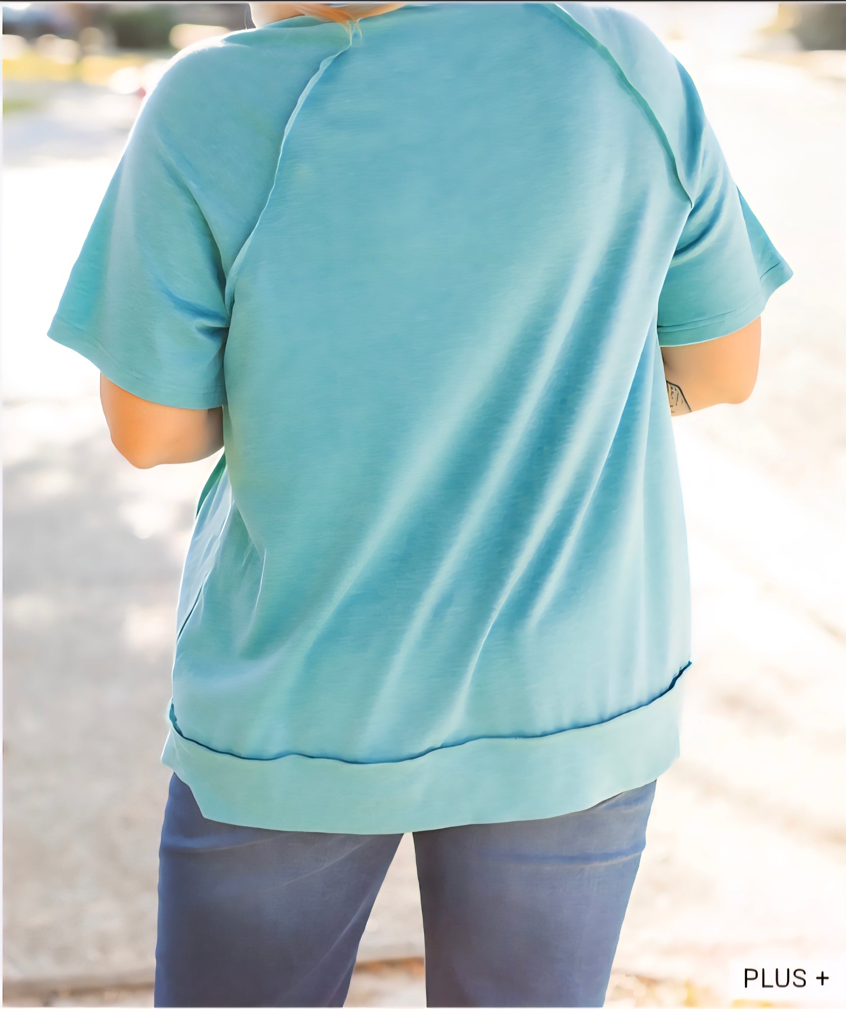 Plus Karla colorblock