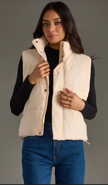 Lynn various puff vests small to xl