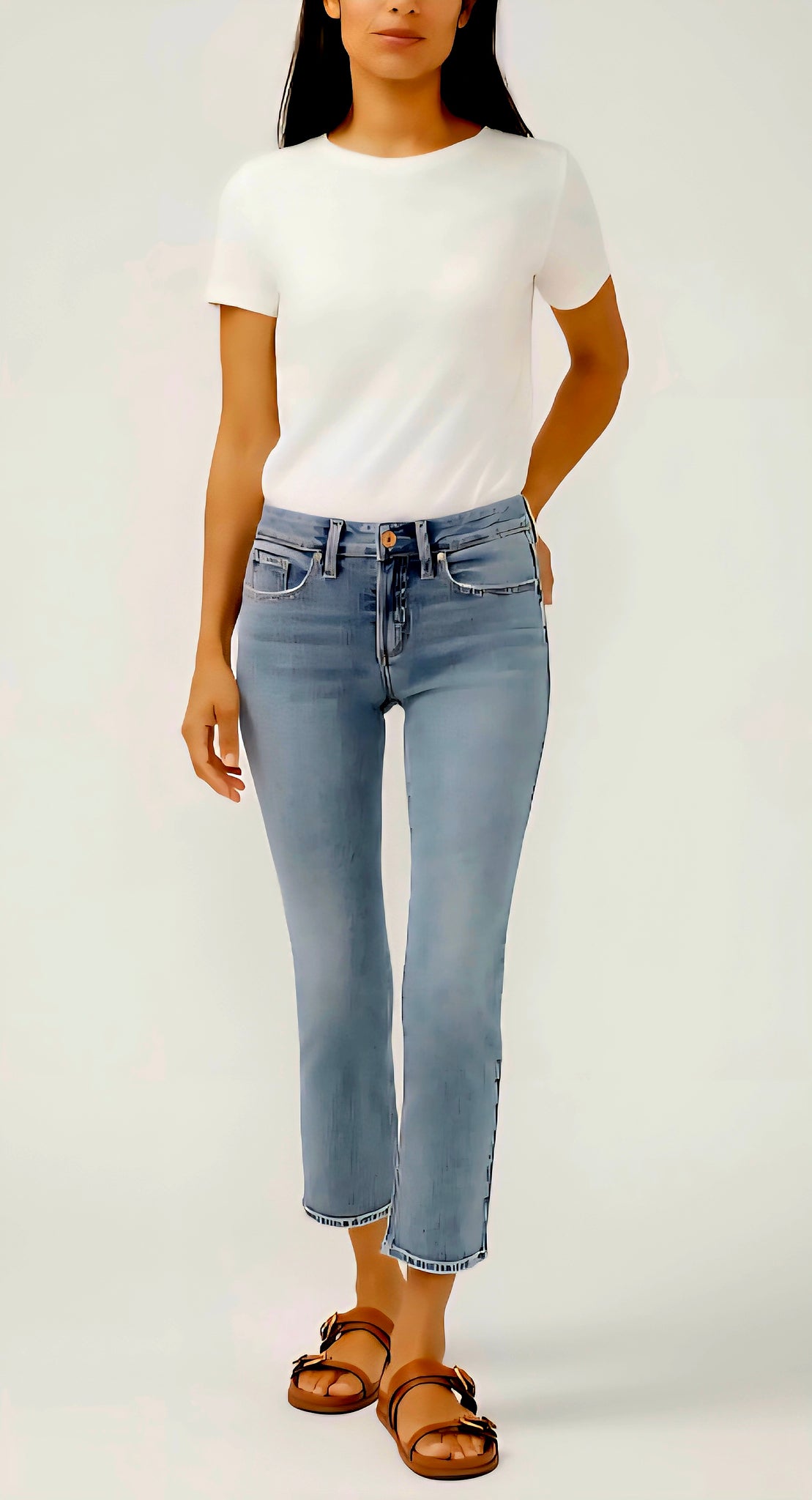 Suki Mother's beach straight crop