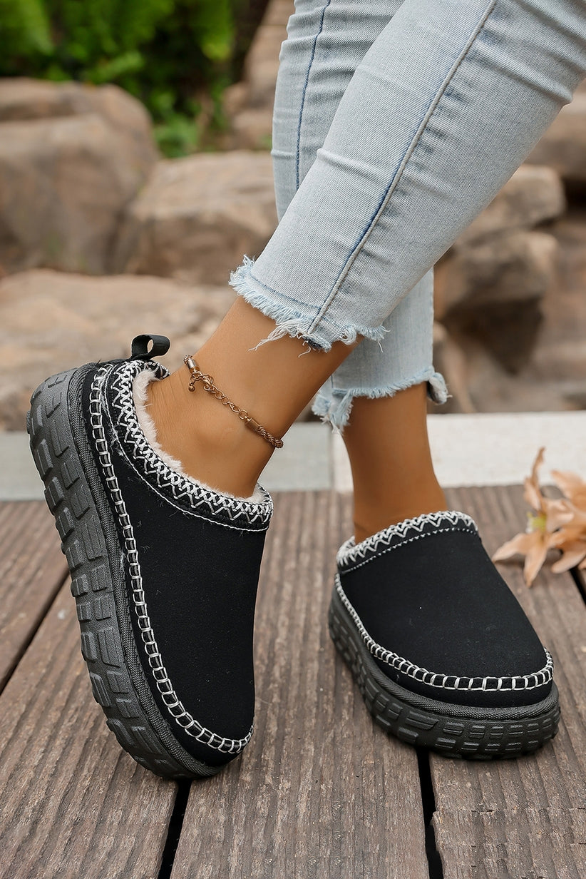 Anna various colors sherpa lined bootie