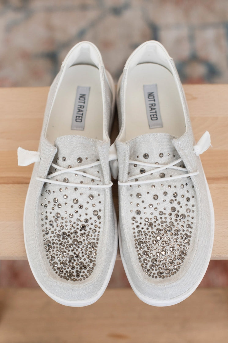 Maco grey water drops shoe