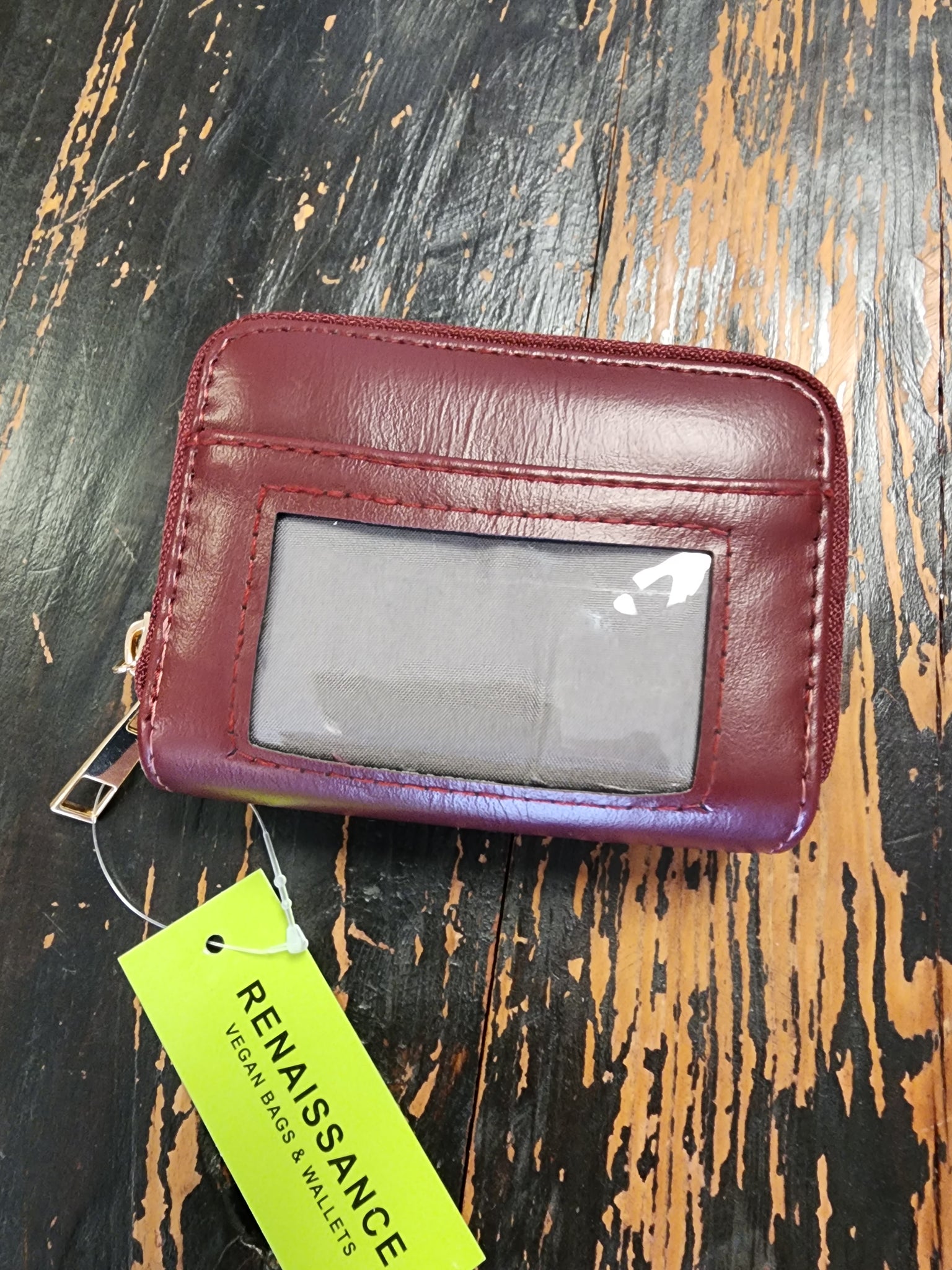 Acordian double zip small wallet
