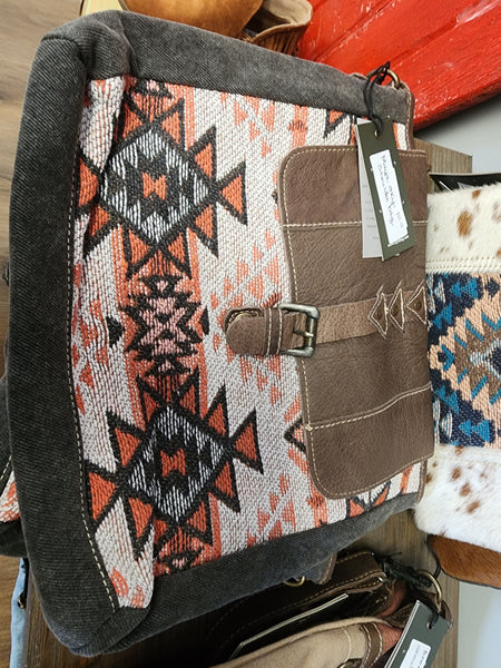 Myra bags vintage canvas and leather